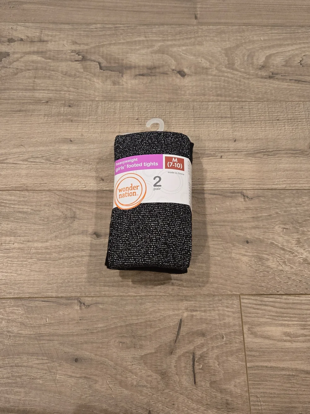 🌻 NWT Girls Sparkly Color-Block Tights Multi-Size available S (4-6) & M (7-10)